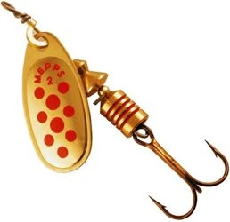 Mepps Comet Gold Red Dot Spinners